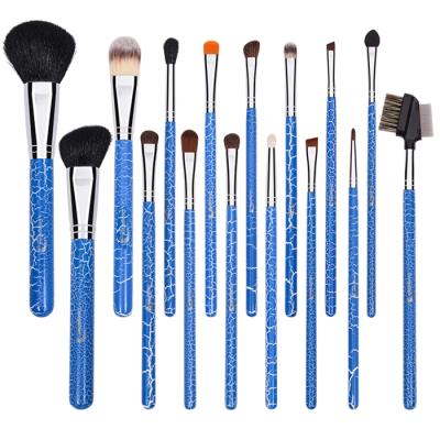 China High Quality Smudge Brush Wooden Makeup Tool Goat Hair Makeup Sweeps Brush Custom Logo Makeup Brush Set for sale