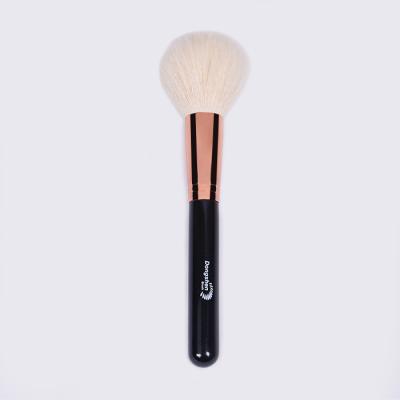 China Newest Private Label Natural Hair Blush Loose Powder Blush Cosmetic Single Makeup Brush for sale