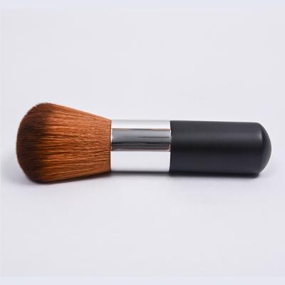 China Makeup Brush Super Soft Single Synthetic Hair Round Kabuki Powder Brush For Makeup for sale