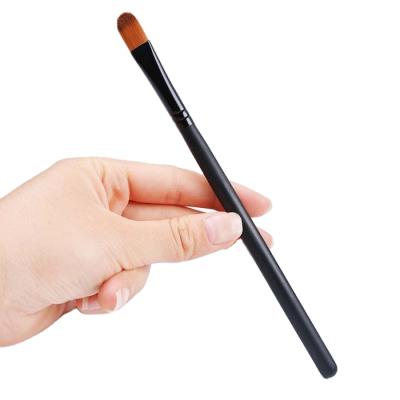 China Flat Brush Smudge Brush Private Label Concealer Makeup Brushes Eyebrow Concealer Brush for sale