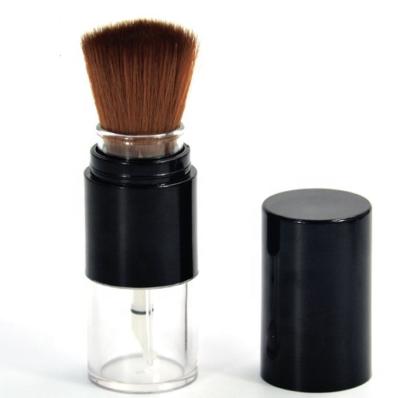 China Powder Brush New Hot Sales Cosmetics Powder Container With Refillable Brush Powder Brush for sale