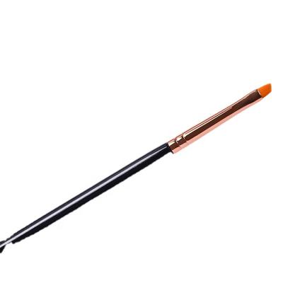 China 2020 Angled DM Eyeliner Brush Synthetic Hair Eyeliner Brush Free Sample Makeup Tools for sale