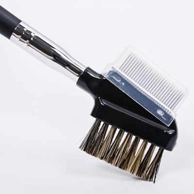 China Eyebrow brush& Dongshen RTS Nylon Eyebrow Brush Makeup Comb Single Hair Eyebrow Brush and Comb for sale