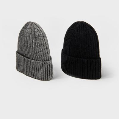 China High Quality COMMON Wear Skull Head Hats For Women Mens Patch Logo Soft Ski Knit Thick Skull Cap Winter Hats Warm Slapped Skullcap for sale