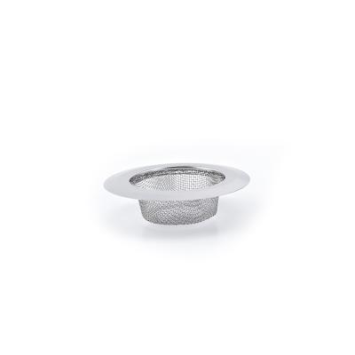 China Modern Customized Easy To Clean Stainless Steel Mesh Sink Strainer Filter In Bathroom for sale