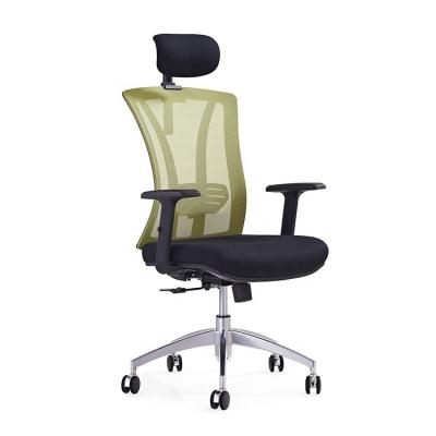 China (Height)New Modern High-end Component Office Executive Adjustable Ergonomic Highback Mesh Office Chair for sale