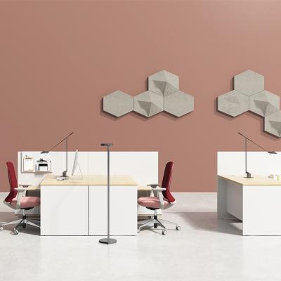 China Eco - Friendly Modern Office Furniture Staff Office Desk Partition Staff Table for sale