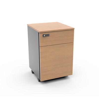 China Contemporary Modern Luxury Movable White Office Furniture Lock Drawer File Cabinets for sale