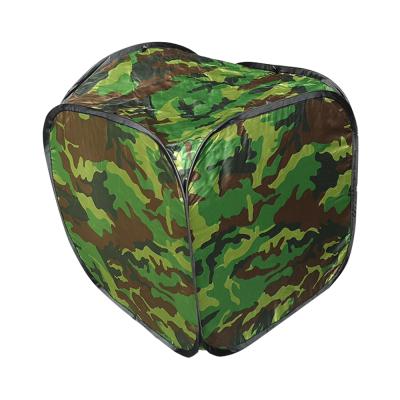 China Lengo Nylon Portable Outdoor Field Camouflage Tent Shooting Practice Folding BB Nylon Ball Reusing Target for sale