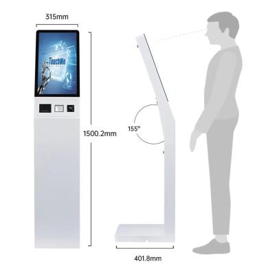 China 21.5 32 Inch Self Service Kiosk Automatic Ticket Vending Machine With Printer Sc for sale