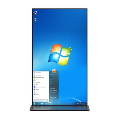 China 75inch Full Screen Stretched Bar LCD Display Customized Service and 4K Resolution for sale