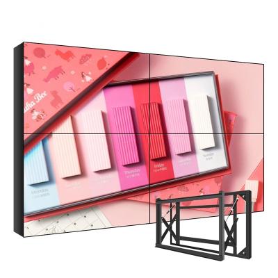 China 4*4  LCD Video Wall 700 Nits High Brightness Seamless 4k Video Display for sale