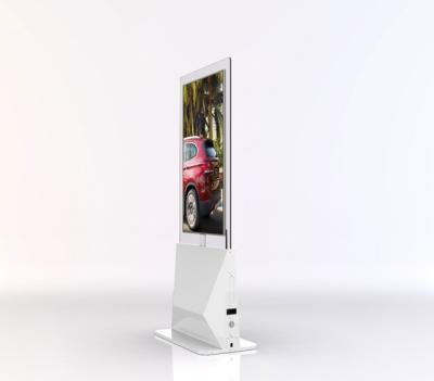 China Floor Stand Commercial Double Sided Oled Digital Signage 4K WIFI Standalone Digital Signage for sale