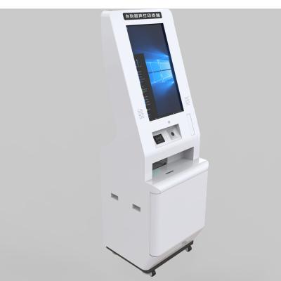 China Information Interactive Kiosk Floor Stand 4K Full HD Advertising Digital Touch Screen Self Service Kiosk for sale