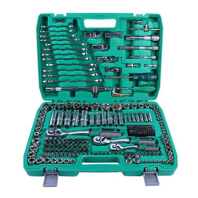 China Overall electroplating treatment Hot Sale 216 Pieces Combination Set Household Car Repair Tool Set Wrench Set Tools for sale