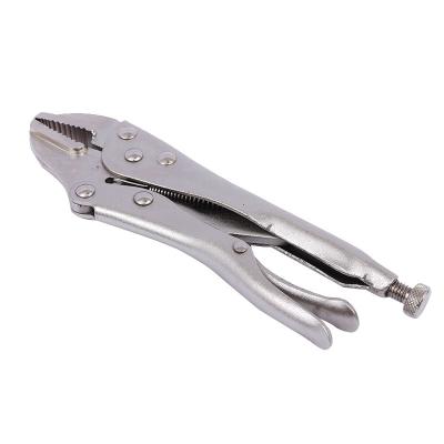 China Modern Industrial 7/10 Inch Pliers Universal Holding Fixed Pliers Curved Maxillary Locking Pliers for sale