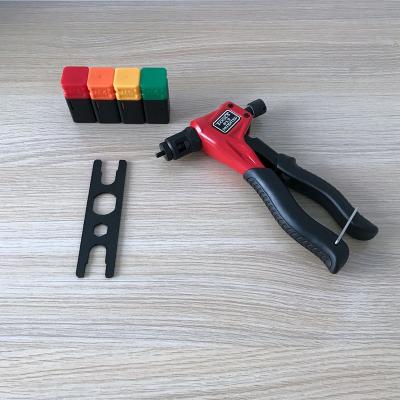 China High Efficiency Modern Professional Long Life Rivet Nut Gun Hand Riveter Gun Steel Tools for sale