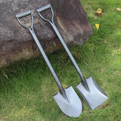 China Supply Modern Practical DIY Tools Factory Shovel Handle Agricultural Digging Steel Shovel for sale