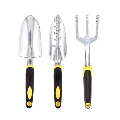 China Modern three-piece agricultural tool kit the set of aluminum alloy garden tool kit gardening tools bag for sale