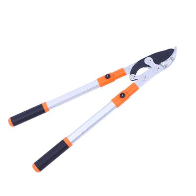 China Anti-Slip Professional Rough Shears Branch Tools Garden Handle Flower Pruning Retractable Trimming Scissors for sale