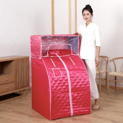 China Household Full Body Household Sauna Folding Box Smoke Detox Machine Modern / Luxury Steam Bath for sale