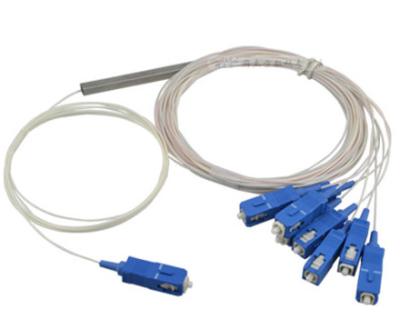 China High Quality FTTH SC APC Connector 1x2 1x8 1x16 Mini PLC Splitter 2 Way PLC Fiber Optic Cable Fiber Optic Splitter for sale