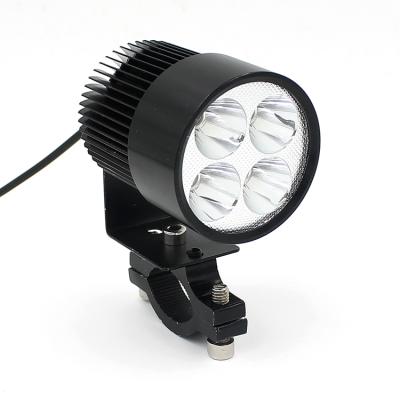 China 1000LM 12W Motorcycle Accessories Motorcycle Driving Light Aluminum Led Light for sale