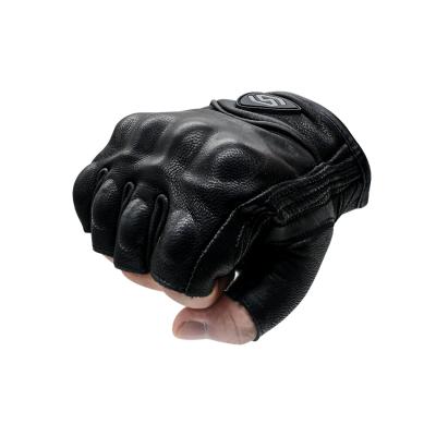 China Best Quality Half Finger Sport Motorcycle Rider Motorbike Half Finger Off Road Motorcycle Cycling Gloves for sale