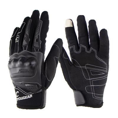 China Five Fingers Outdoor Breathable Motorcycle Riding Waterproof Wholesale City Motorcycle Gloves for sale