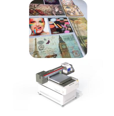 China Hotels SPRINTER DPP-A1E 600mm*900mm Mini UV Inkjet Printer For Board And PVC for sale