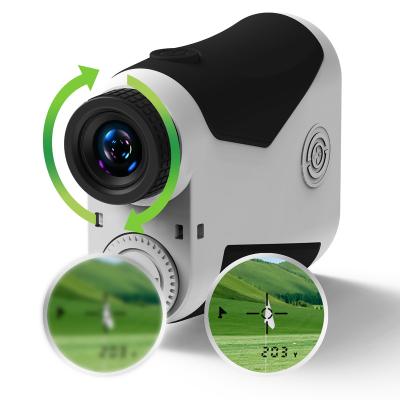 China Pinseeker Golf Laser Rangefinder Scan Mode Customized Rangefinder With Slope Function 98x37x77mm for sale