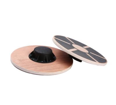 China Shimmy Exercise Non-Slip Outdoor Wooden Balance Board for sale