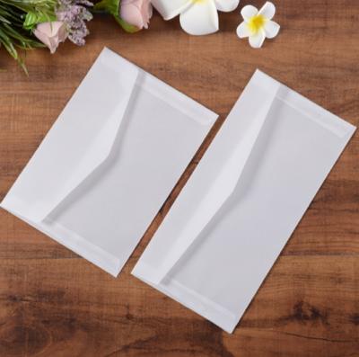 China 10*22cm 12.5*17.5cm 9.5*18.5 recyclable semi transparent paper wrap three sizes for sale