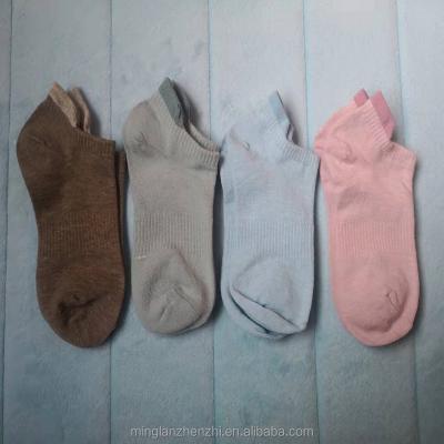 China Wholesale Anti-skid Stockings Cotton Knitted Solid Color Sports Low Cut Breathable Short Casual Socks for sale