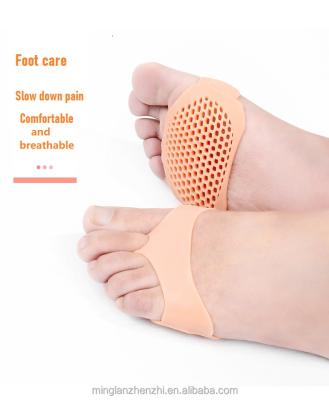 China Invisible Heel Bumps Protectors Repair Dry Cracked Heel And Reduce Fasciitis Recycled Gel Plantar Heel Pains Sleeves Breathable Silicone for sale