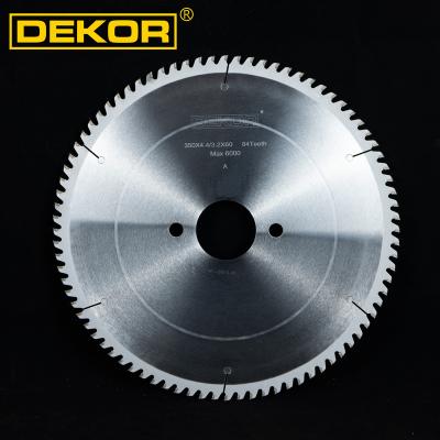 China Laminates Panels Dekor 350x4.4/3.2x84T PCD Circular Saw Blade For Panel Sizing Machines for sale