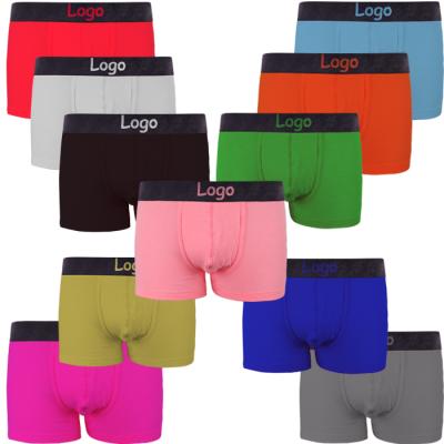 China Anti-Static Mens Boxer Briefs All Day Breathable Comfort Cotton Stretch Underwear for sale