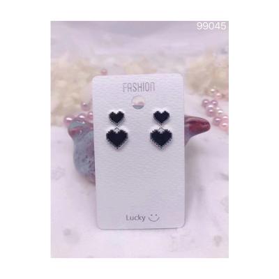 China New Arrival High Quality Women High Quality Jewelry Butterfly Drop Circle Huggie Silver Plated Earrings for sale