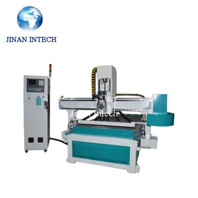 China Building Material Stores Disc Wood ATC 1325 CNC Router Machine For Sale In Algeria for sale