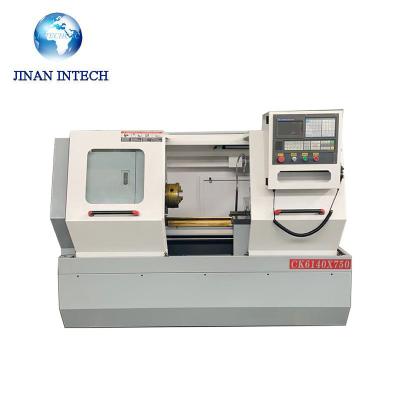 China Building Material Shops Flat Bed Speed ​​Ck6140 Spinning CNC Lathe Machine Variable Rotation for sale