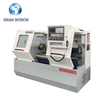 China Building Material Shops Flat Bed Variable Speed ​​Ck6140 Cheap Automatic Metal Lathe CNC Turning for sale