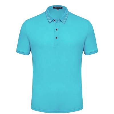 China Custom Cotton Good Quality QUICK DRY Polo Shirts Polyester Polo Shirt Bulk Unisex Blank Brand Men's Polo Shirts for sale