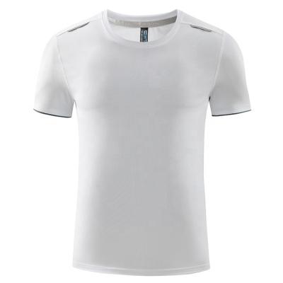 China Custom O-Neck Construction Men's Anti-Wrinkle Gym T-Shirt Quick Dry Running Shirts for sale