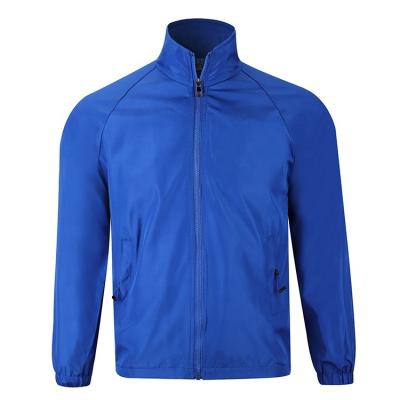 China High quality custom made color breaker jacket wholesale wind zipper 100% unisex jacket coat for sale