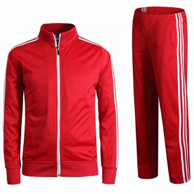 China Factory direct wholesale custom made high quality white 100%Polyester plain jogging suit breathable plus size plus size tracksuit for sale