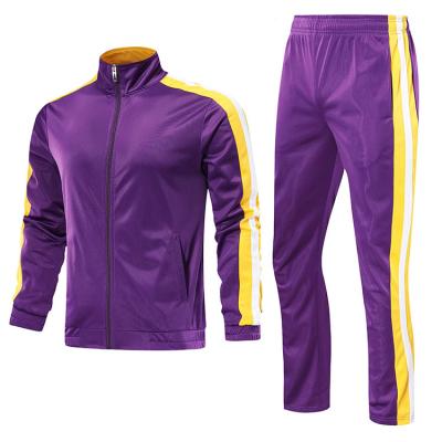 China Wholesale 100 Breathable Polyester Factory Price Custom Jogging Tracksuits Jogging Suits With Zipper for sale