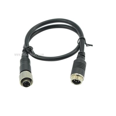 China VEHICLE CAMERA SYSTEM 4 Pin Aviation To S-Video Adapters Cable For Car Security Camera System for sale