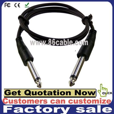 China Microphone Cable 1/4