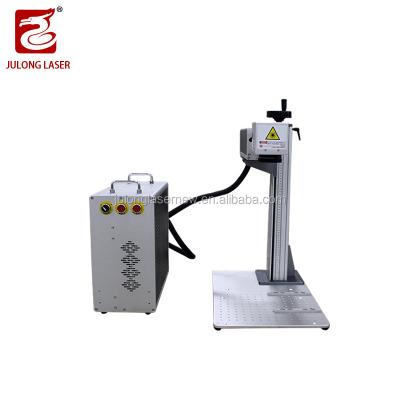 China Automated Loading Small Fiber Laser 20w Fiber Laser Portable Laser Marking Machine for sale