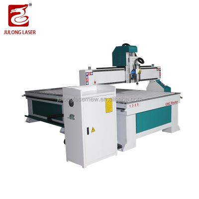 China Air Cooled Wood Router 4 By 8 Rotary Woodworking DSP A18 Fourth Axis Table CNC Engraving Machine Price Z 200mm 1325 for sale